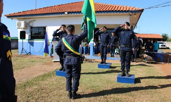10º BPM – TROCA DE COMANDO DA UNIDADE DA POLÍCIA MILITAR EM ALTO ALEGRE DOS PARECIS