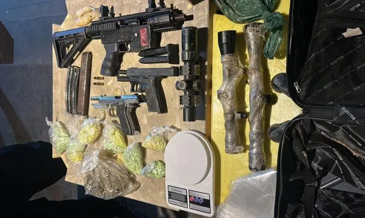 BOPE apreende armas, drogas sintéticas e munições durante operação em Porto Velho