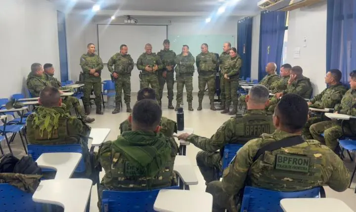 PMRO: COMANDANTE DO BPFRON RECEBE NOVOS INTEGRANTES E REFORÇA PLANEJAMENTO OPERACIONAL DA UNIDADE